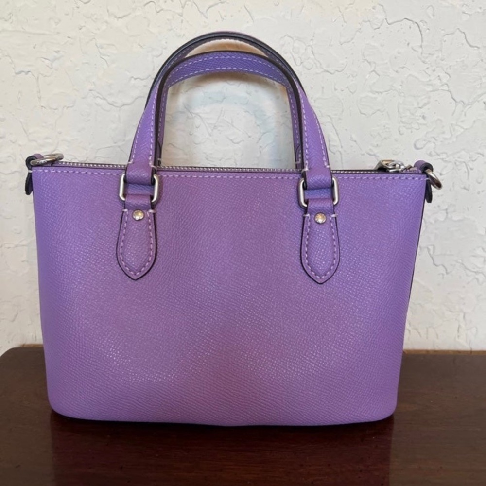 Coach Mini Gallery Crossbody Iris/Silver - Picture 3 of 9